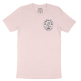 Miami Palm Day T-Shirt Soft Pink front
