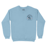 Miami Wavey Crewneck Light Blue front