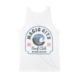 Miami Tank Top in White - back view