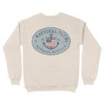 Miami Crewneck in Natural - back view