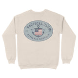 Miami Crewneck in Natural - back view