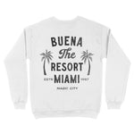 Miami Buena Resort Crewneck White back