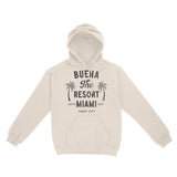 Miami Hoodie in Natural - front view