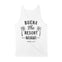 Miami Tank Top in White - back view