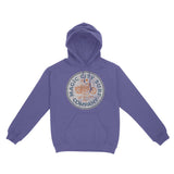 Miami Moto Surf Hoodie Violet front