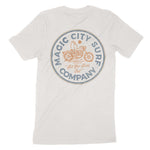 Miami Moto Surf T-Shirt Vintage White back