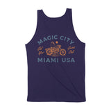 Miami Moto Surf 2 Tank Top Navy back