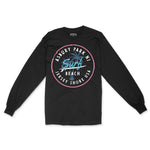Asbury Park Surf Team Longsleeve in Black - front view