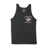 Miami Tank Top in Black - front view