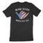 Miami American Shaka T-Shirt in Black - back view