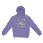 Miami Hoodie in Violet - front view