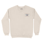Miami Nautical Crewneck in Natural - front view
