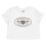 Miami Nautical Cropped Tee White front