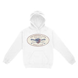 Miami Hoodie in White - front view