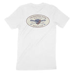 Miami Nautical T-Shirt in White - back view