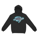 Miami Hoodie in Black - front view