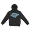 Miami Hoodie in Black - front view