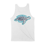 Miami Turtle Time Tank Top White back