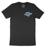 Miami Turtle Time T-Shirt Black front