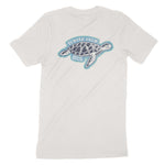 Miami Turtle Time T-Shirt Vintage White back