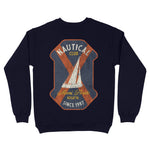 Miami Crewneck in Navy - back view