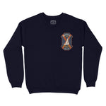 Miami Crewneck in Navy - front view