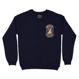 Miami Crewneck in Navy - front view