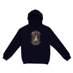 Miami Sailing Badge Hoodie Navy front