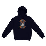 Miami Sailing Badge Hoodie Navy front