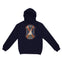Miami Hoodie in Navy - front view