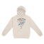 Miami Flamingo Hoodie in Natural - front view