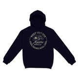 Miami Classico Surf Hoodie Navy front