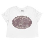 Miami Surf Classico Cropped Tee White front