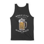 Miami Tank Top in Black - back view