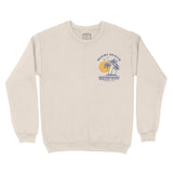 Miami Palm City Crewneck in Natural - front view