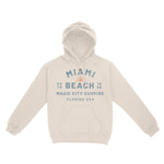 Miami Hoodie in Natural - front view