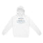 Miami Hoodie in White - front view