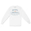 Miami Longsleeve in White - front view