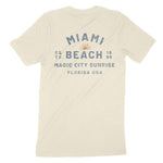 Miami Sun Day T-Shirt Natural back