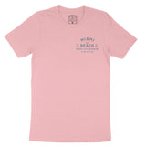 Miami Sun Day T-Shirt Pink front