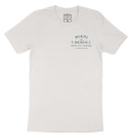 Miami Sun Day T-Shirt Vintage White front