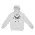 Miami Palm Palm Hoodie White front