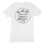Miami Palm Palm T-Shirt White back