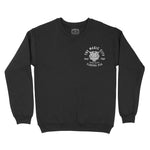Miami Crewneck in Black - front view