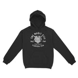 Miami Hoodie in Black - front view