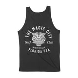 Miami Tank Top in Black - back view