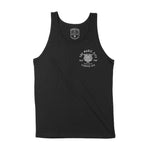 Miami Tiger Board Tank Top Black front
