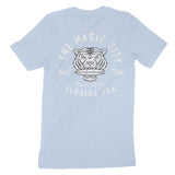 Miami Tiger Board T-Shirt in Baby Blue - back view