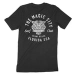 Miami Tiger Board T-Shirt in Black - back view