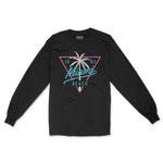 Miami Longsleeve in Black - front view
